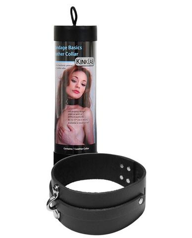 Kinklab leather bondage collar-blank-Sexual Toys®