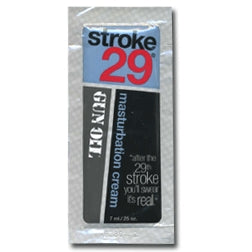 Stroke 29 Masturbation Cream Foil Pack Each-blank-Sexual Toys®