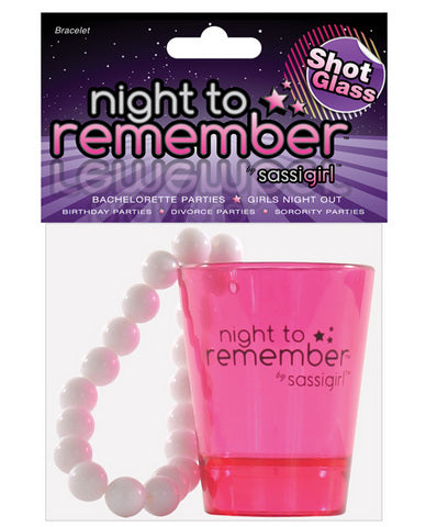 Night to remember shot glass bracelet by sassi girl-blank-Sexual Toys®