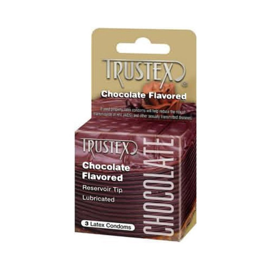 Trustex Flavored Condoms Chocolate 3 Pack-blank-Sexual Toys®
