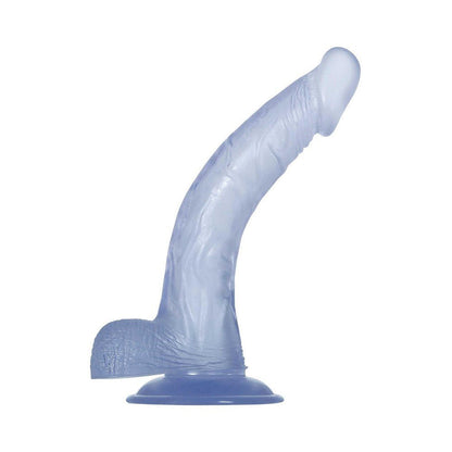 A&amp;e Cool Curve Jelly Dong Purple-Adam &amp; Eve-Sexual Toys®