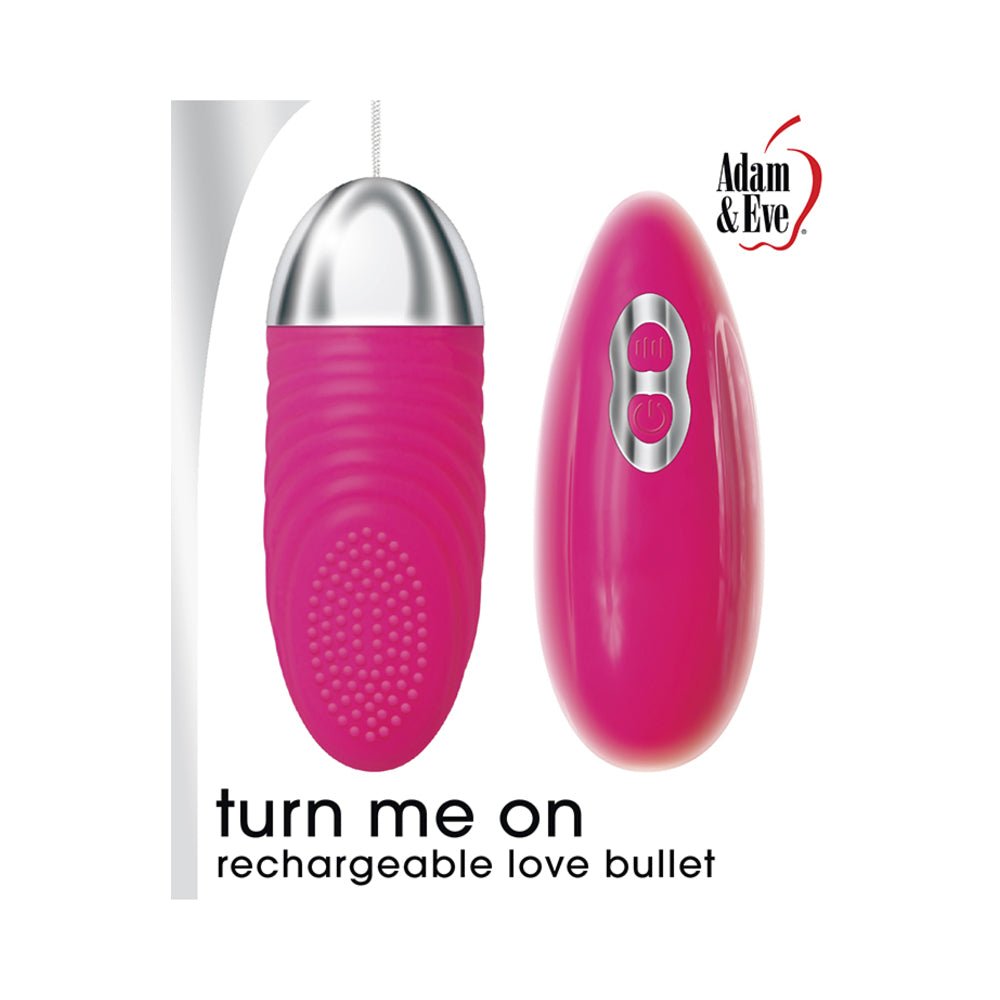 A&e Turn Me On Rechargeable Love Buliet With Wireless Remote 36 Functions Usb Rechargeable Bullet Wa-Adam & Eve-Sexual Toys®