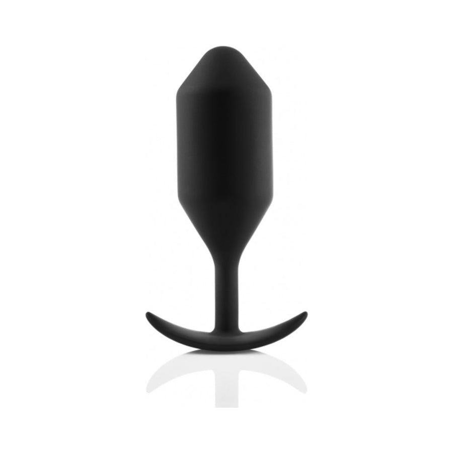 B-Vibe Snug Plug 5 Black Large Butt Plug-B-Vibe-Sexual Toys®