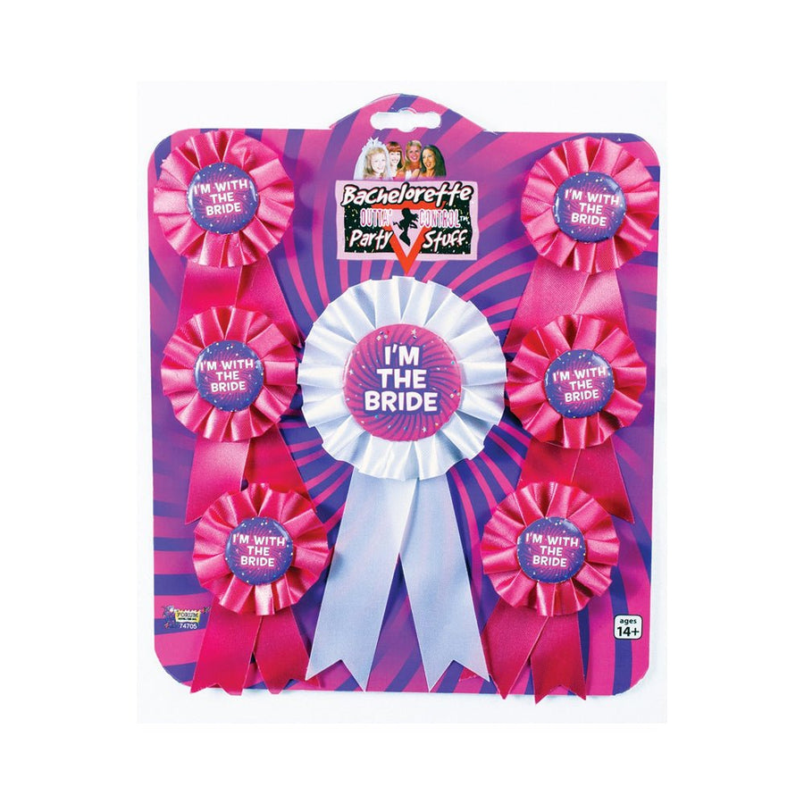 Bachelorette Award Ribbons Set Of 7-Forum Novelties-Sexual Toys®