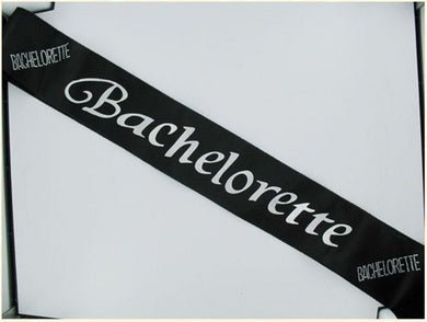 Bachelorette Black Sash-blank-Sexual Toys®