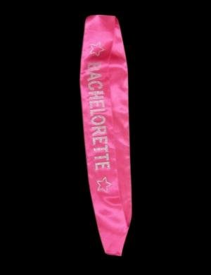 Bachelorette Sash with Crystals Black-Bachelorette Party Favors-Sexual Toys®