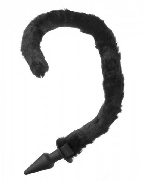 Bad Kitty Silicone Cat Tail Anal Plug Black-Tailz-Sexual Toys®