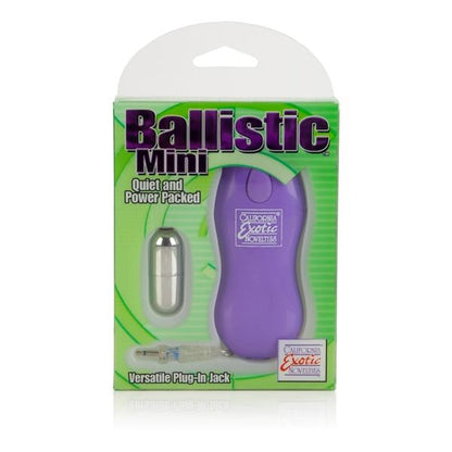 Ballistic Bullet Mini Purple Vibrator-blank-Sexual Toys®