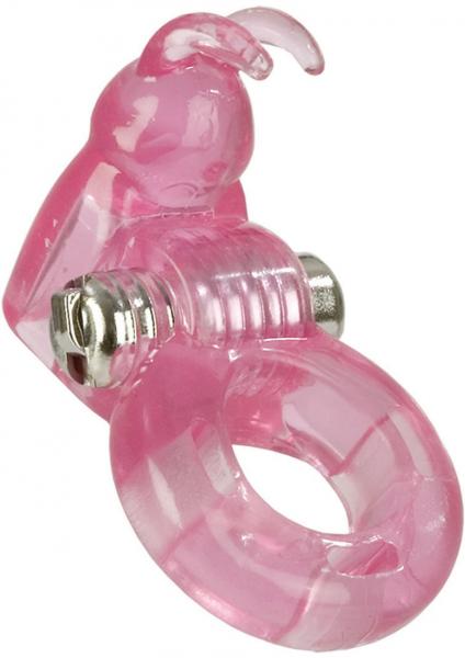 Basic Essentials Bunny Enhancer Pink Ring-Basic Essentials-Sexual Toys®