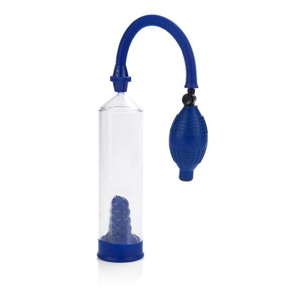 Basic Essentials Penis Pump Blue-Basic Essentials-Sexual Toys®