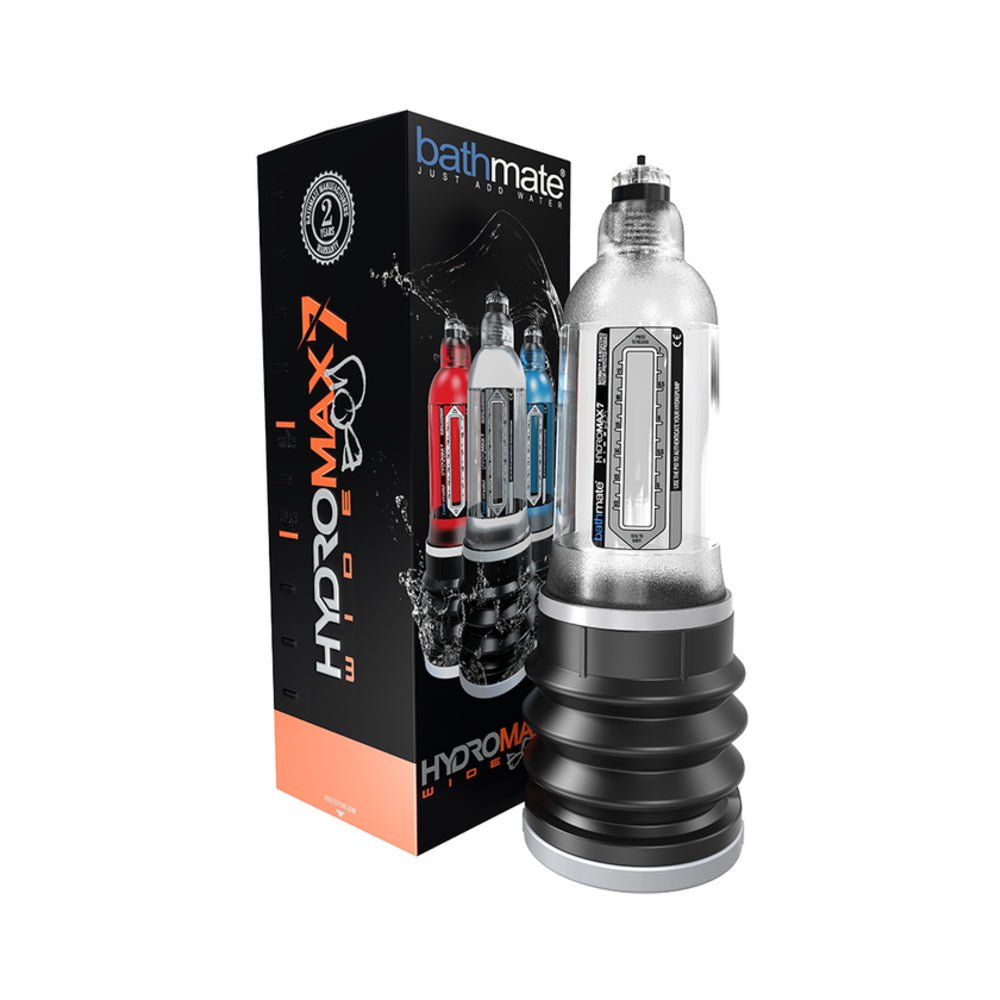 Bathmate Hydromax 7 Wide Boy Clear Penis Pump 5 inches to 7 inches-Bathmate-Sexual Toys®