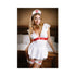 Bedside Nurse Costume Gartered Dress With Panty and Medic Hat-blank-Sexual Toys®