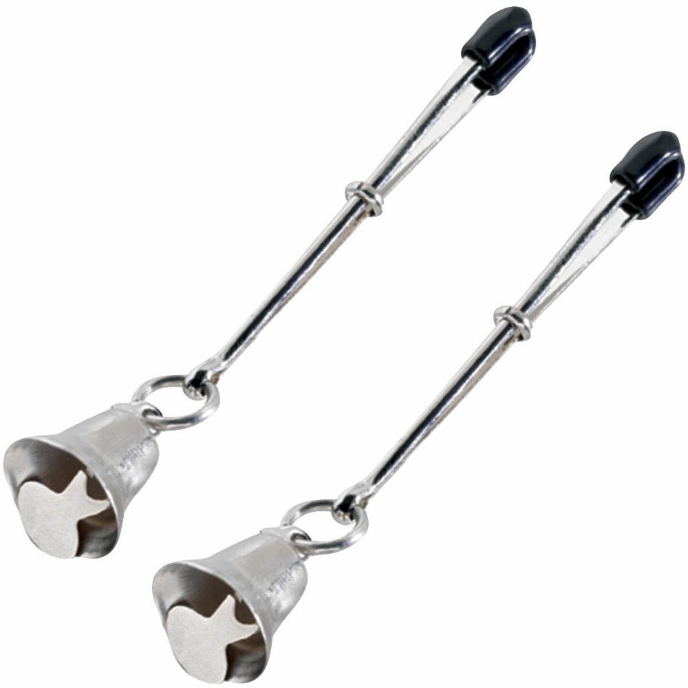 Bell Nipple Clamps Tweezer Style Rubber Tipped Adjustable-blank-Sexual Toys®
