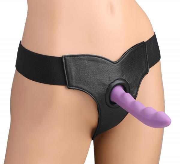 Bella Velvet Lined Elastic Strap On Harness-Strap U-Sexual Toys®
