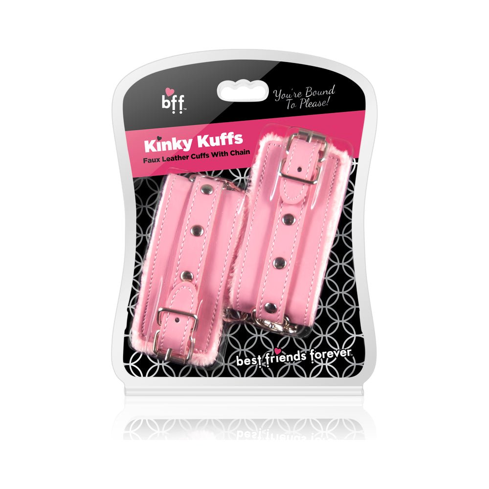Bff Kinky Kuffs Pink-Pink-Sexual Toys®