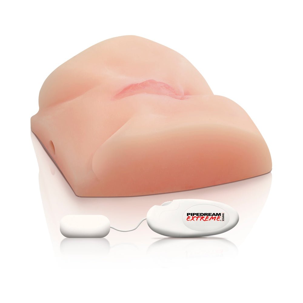 Big Ass Vibrating Pussy Masturbator Beige-Pipedream Extreme Toyz-Sexual Toys®