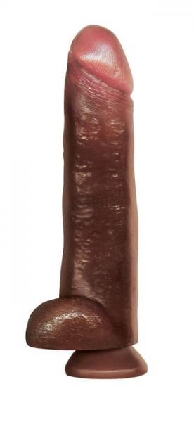 Blackout 13 inches Realistic Cock &amp; Balls Brown-blank-Sexual Toys®