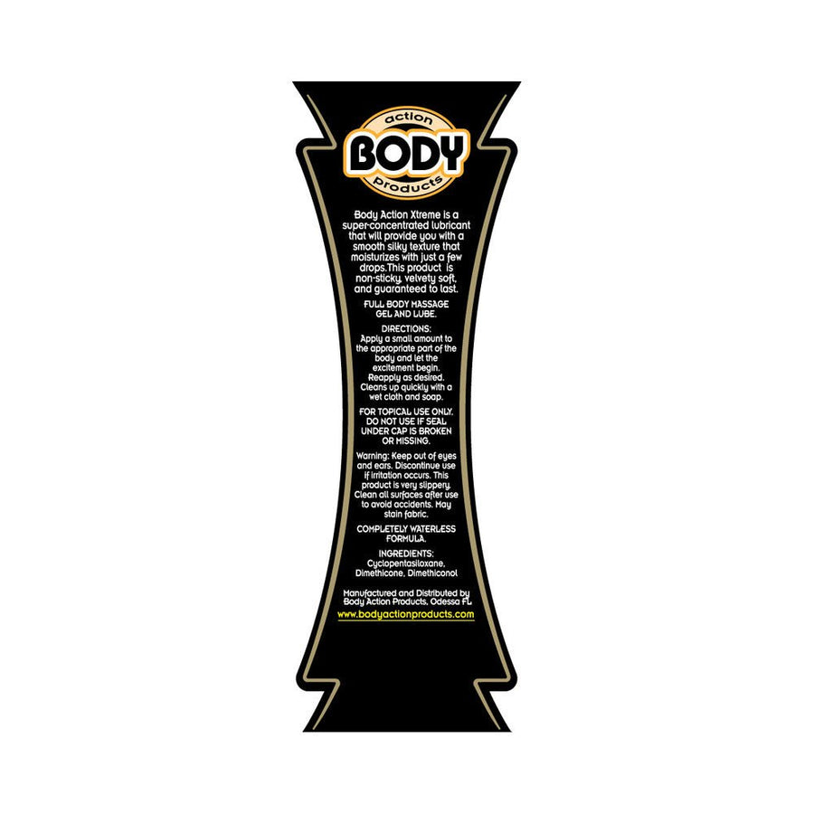 Body Action Extreme Glide Silicone Lubricant 8.5 Fl Oz-blank-Sexual Toys®