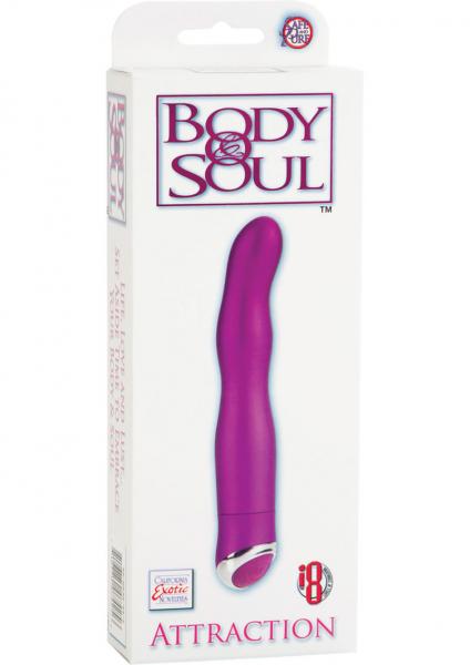 Body &amp; Soul Attraction Satin Finish Massager Pink-blank-Sexual Toys®