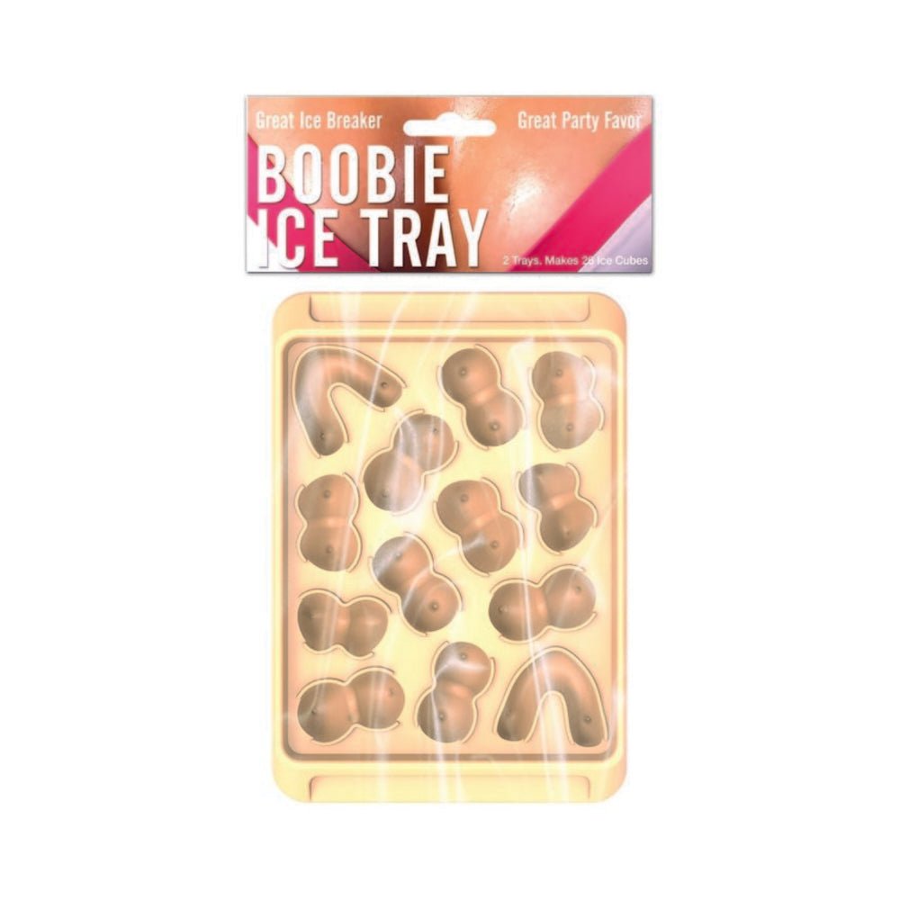 Boobie Ice Cube Tray Assorted Shapes 2 Pack-blank-Sexual Toys®