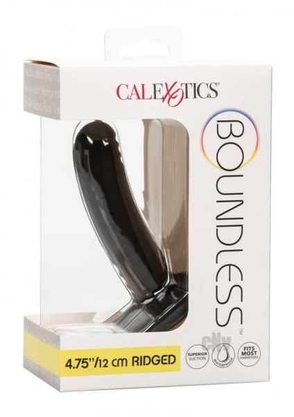 Boundless 4.75&quot; Ridged - Black-Boundless-Sexual Toys®