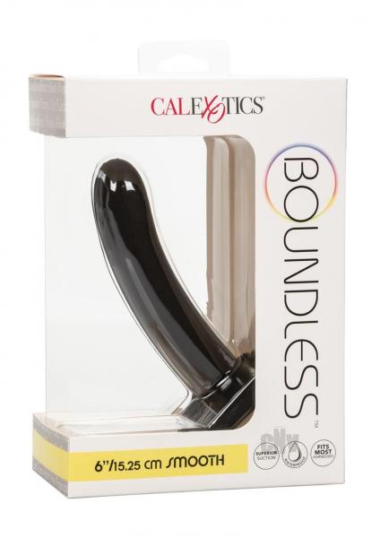 Boundless 6&quot; Smooth - Black-Boundless-Sexual Toys®