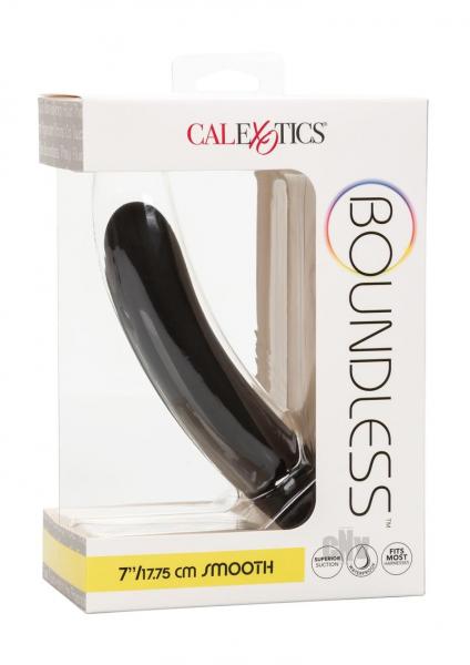 Boundless 7&quot; Smooth - Black-Boundless-Sexual Toys®