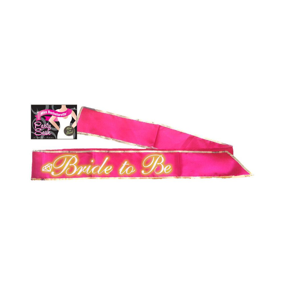 Bride To Be Sash Glow In The Dark-blank-Sexual Toys®