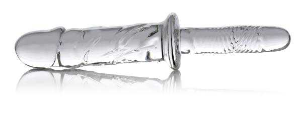 Brutus Glass Dildo Thruster Clear-Master Series-Sexual Toys®