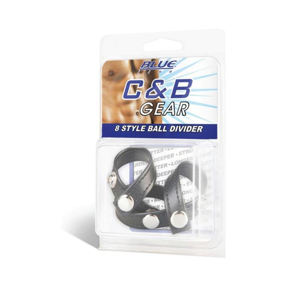 C & B Gear 8 Style Ball Divider Black-Electric Eel-Sexual Toys®