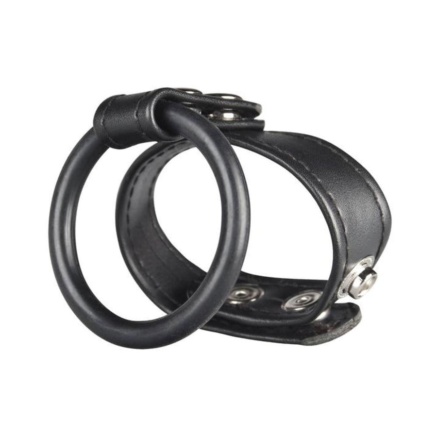 C &amp; B Gear Dual Stamina Ring Black-Electric Eel-Sexual Toys®