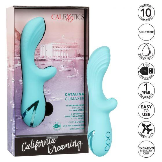 California Dreaming Catalina Climaxer Blue Vibrator-California Dreaming-Sexual Toys®