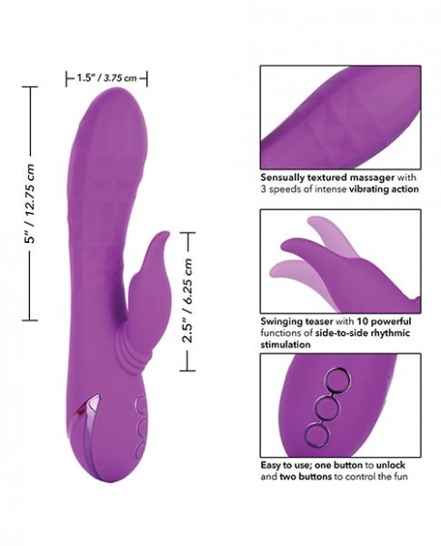 California Dreaming Valley Vamp Purple Rabbit Vibrator-California Dreaming-Sexual Toys®