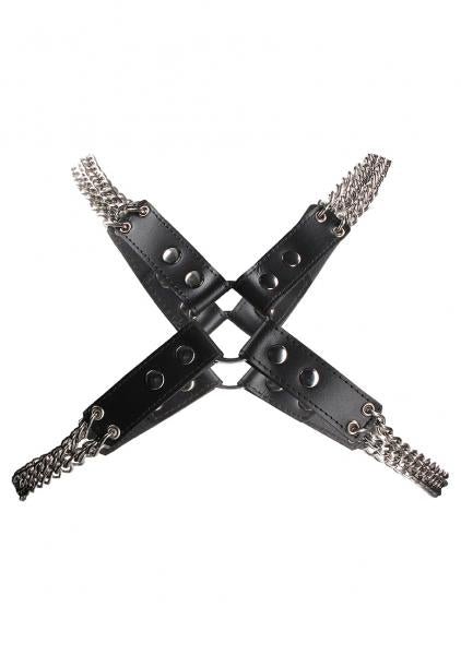 Chain And Chain Harness - Black-blank-Sexual Toys®