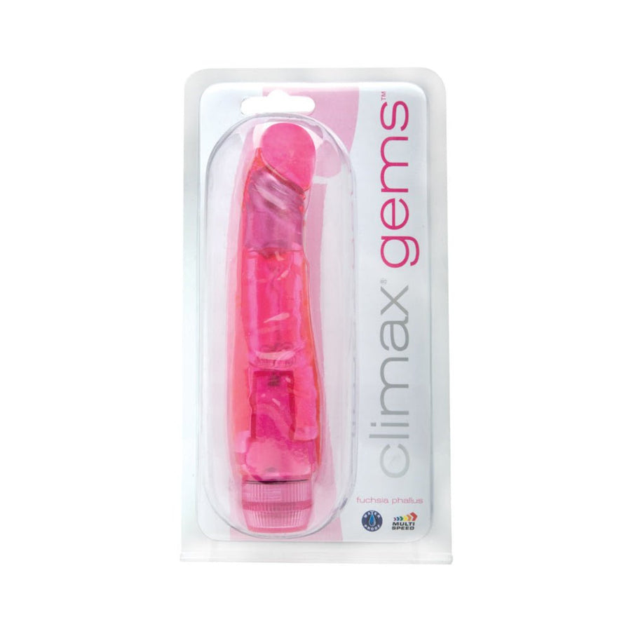 Climax Gems Phallus Fuchsia Pink Vibrator-Topco-Sexual Toys®