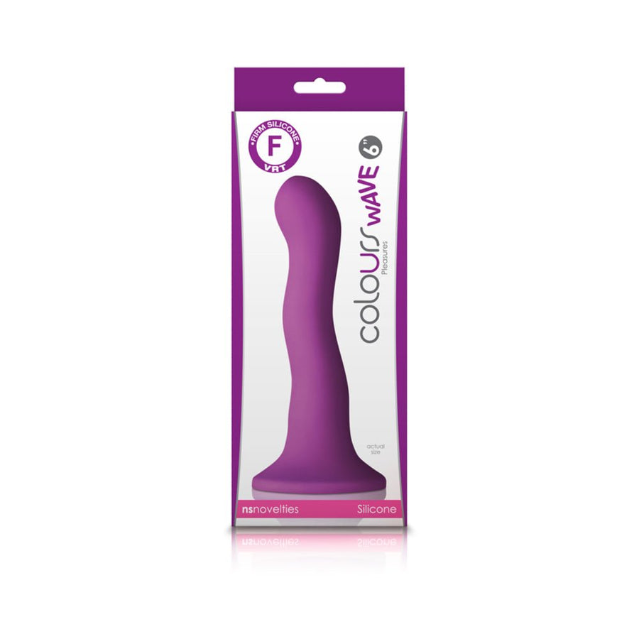 Colours - Wave - 6in Dildo - Purple-NS Novelties-Sexual Toys®