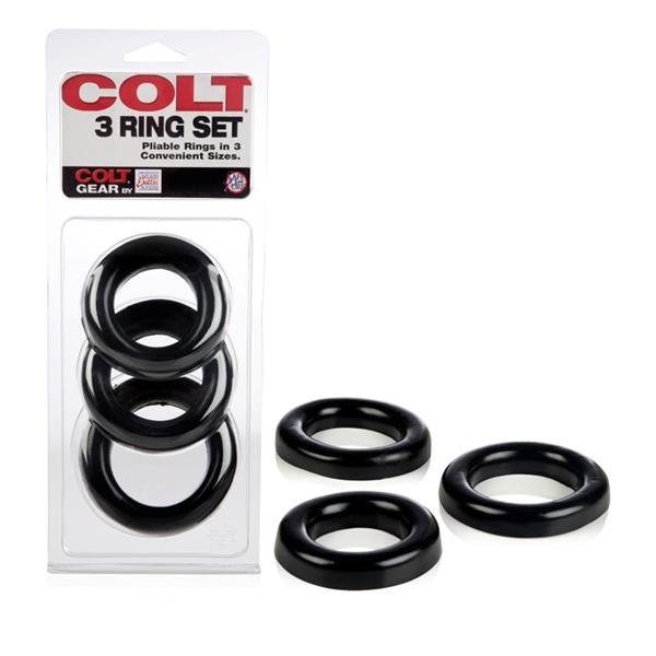 Colt 3 Ring Set-Colt-Sexual Toys®
