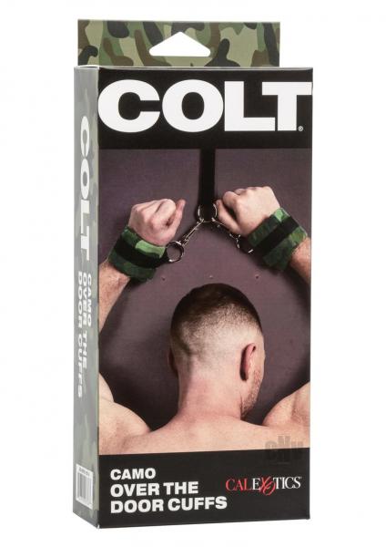 Colt Camo Over The Door Cuffs-blank-Sexual Toys®