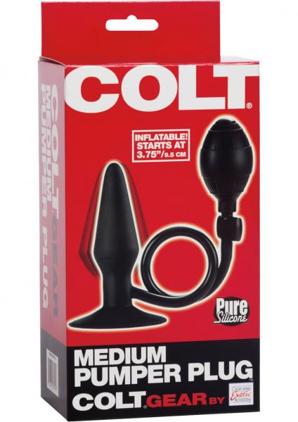 Colt Medium Pumper Plug Inflatable Black-Colt-Sexual Toys®