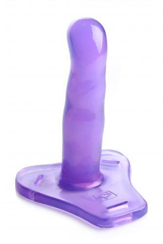 Comfort Ride Strap On Harness with Dildo Purple-Strap U-Sexual Toys®