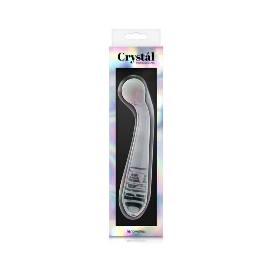 Crystal G Spot Wand Clear-NS Novelties-Sexual Toys®