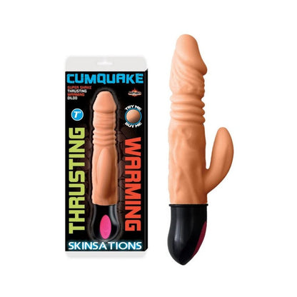 Cum Quake 11 Mode Pulsating/Warming Vibe w/ Clit Stimulator Rechargeable.-blank-Sexual Toys®