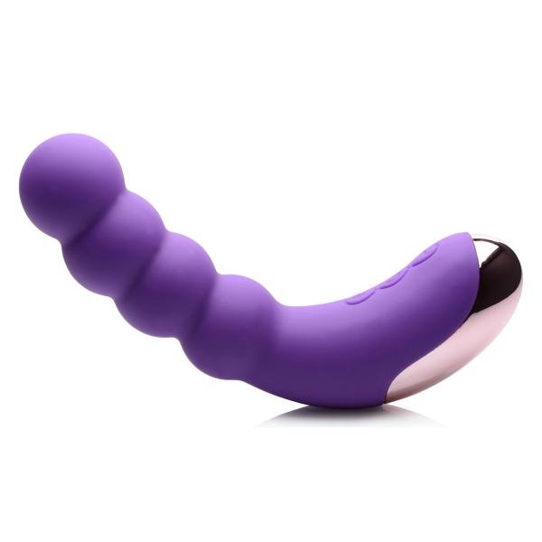 Curve Novelties Gossip Silicone Beaded Vibrator 50x- Violet-Curve-Sexual Toys®