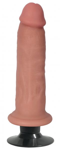 Curve Novelties Jock Bareskin Vibrating 7" Dong - Vanilla-Jock Vibrating-Sexual Toys®
