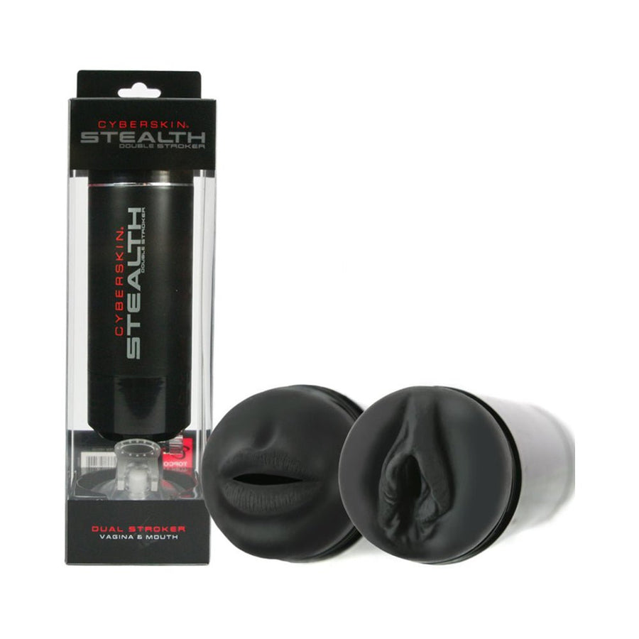 CyberSkin Stealth Dual Stroker Mouth&amp;Ass-Topco-Sexual Toys®