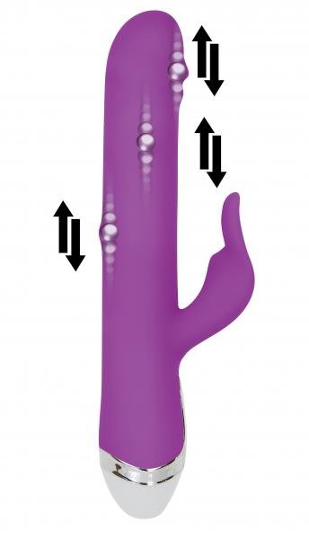 Dancing Pearl Rabbit Vibrator Purple-blank-Sexual Toys®