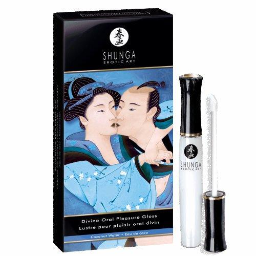 Divine Oral Pleasure Lipgloss Coconut Water .33oz-Shunga-Sexual Toys®