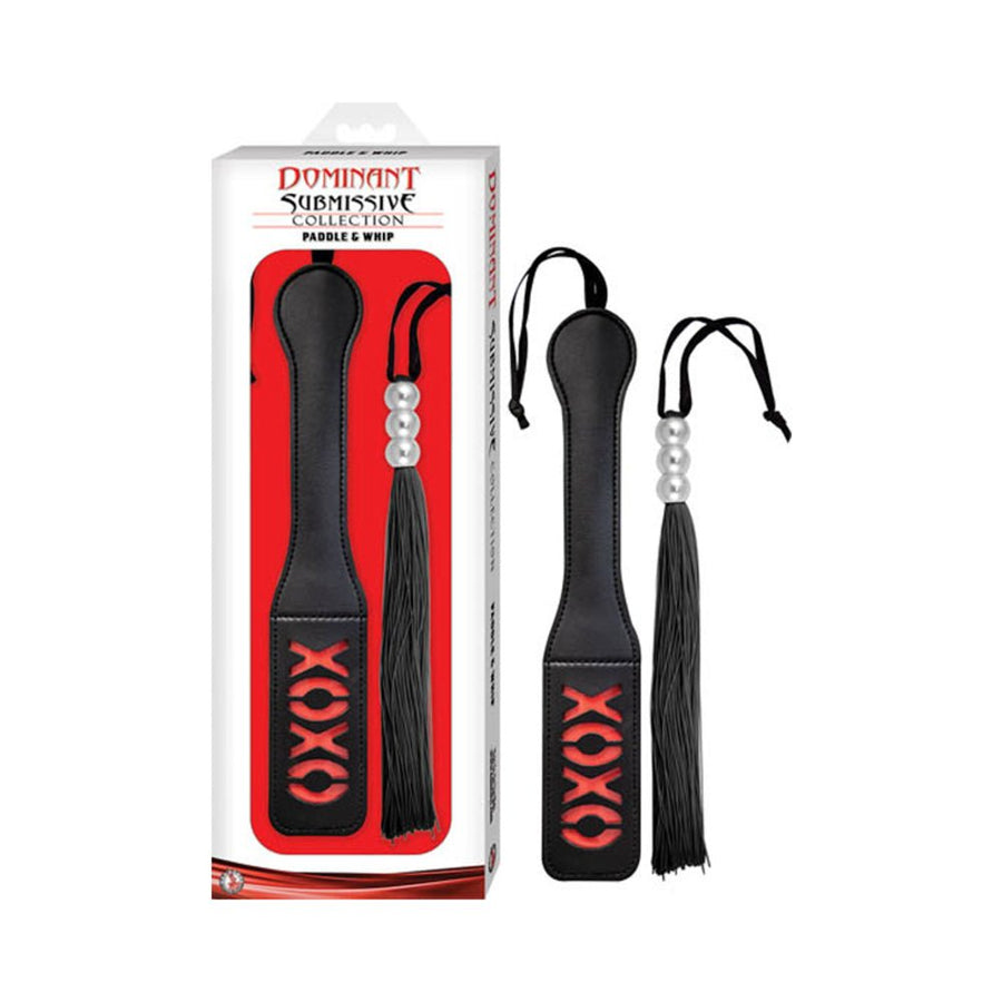Dominant Submissive Collection Paddle &amp; Whip-Nasstoys-Sexual Toys®