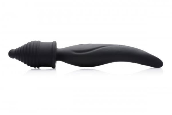 Dual Diva 2 In 1 Silicone Massager Black-Wand Essentials-Sexual Toys®