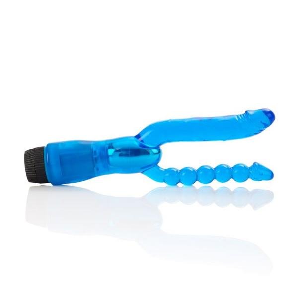 Dual Penetrator Vibrator Blue-blank-Sexual Toys®